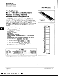 Click here to download MCM40800SG70 Datasheet