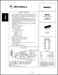 Click here to download MCM4517C10 Datasheet