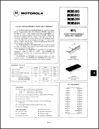 Click here to download MCM5003L Datasheet
