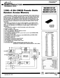 Click here to download MCM518129F10 Datasheet