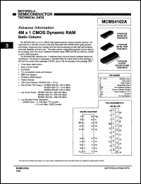 Click here to download MCM54102AN60R2 Datasheet