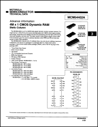 Click here to download MCM54402AT60 Datasheet