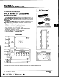 Click here to download MCM6209P35 Datasheet