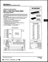 Click here to download MCM6209P15 Datasheet