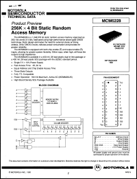 Click here to download MCM6228WPC30 Datasheet