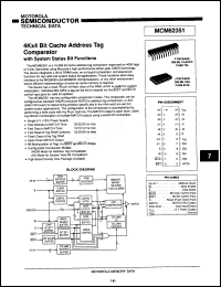 Click here to download MCM62351J30R2 Datasheet