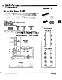 Click here to download MCM6270J25R2 Datasheet