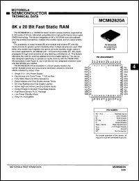 Click here to download MCM62820AFN30 Datasheet