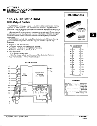 Click here to download MCM6290J30R2 Datasheet
