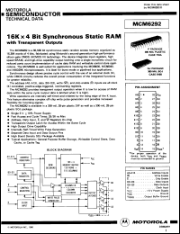 Click here to download MCM6292NJ30R2 Datasheet