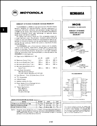 Click here to download MCM6605AL Datasheet