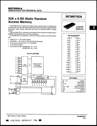 Click here to download MCM6705AJ12 Datasheet