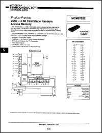 Click here to download MCM67282WJ12 Datasheet