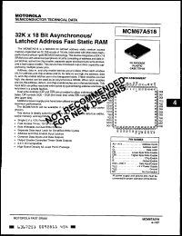 Click here to download MCM67A518AFN15 Datasheet