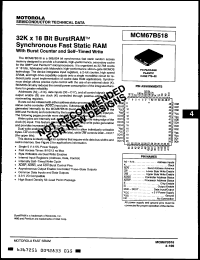 Click here to download MCM67B518AFN9 Datasheet