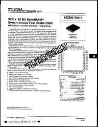 Click here to download MCM67H518FN18 Datasheet