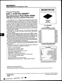 Click here to download MCM67H618AFN8.5 Datasheet