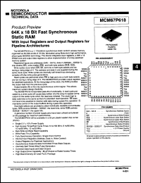 Click here to download MCM67P618FN10 Datasheet