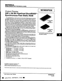 Click here to download MCM69P536ZP8 Datasheet