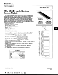 Click here to download MCM81000AS80 Datasheet