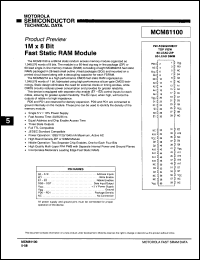Click here to download MCM81100Z25 Datasheet