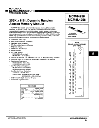 Click here to download MCM8L4256S10 Datasheet