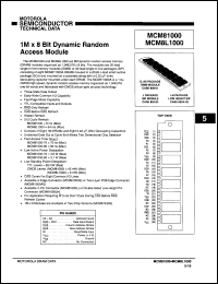 Click here to download MCM8L1000LH70 Datasheet