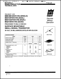 Click here to download MD918FHS Datasheet
