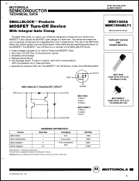 Click here to download MDC1005BLT1 Datasheet