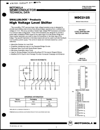 Click here to download MDC2125 Datasheet