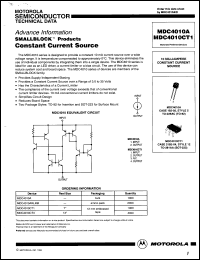 Click here to download MDC4010CT3 Datasheet