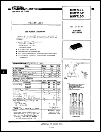 Click here to download MHW710-3 Datasheet