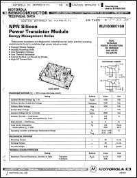 Click here to download MJ100BK100 Datasheet