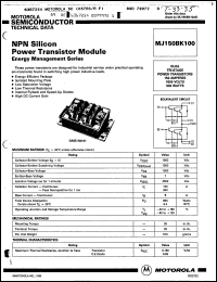 Click here to download MJ150BK100 Datasheet