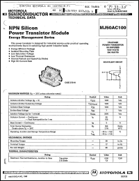 Click here to download MJ50AC100 Datasheet