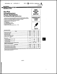 Click here to download MJF102 Datasheet