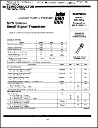 Click here to download MM2896HX Datasheet