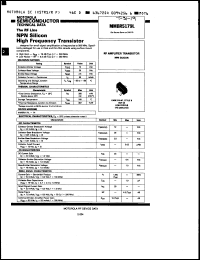 Click here to download MMBR5179L Datasheet