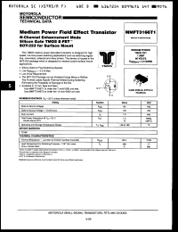 Click here to download MMFT3166T1 Datasheet