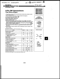 Click here to download MOC3021R Datasheet