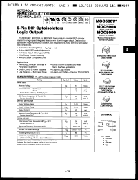 Click here to download MOC5009T Datasheet