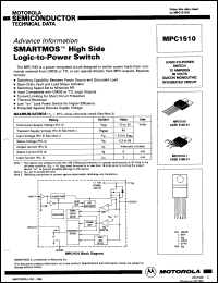 Click here to download MPC1510-1 Datasheet