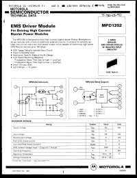 Click here to download MPD1202 Datasheet