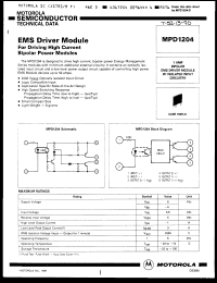 Click here to download MPD1204 Datasheet