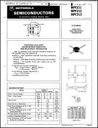 Click here to download MPF211 Datasheet