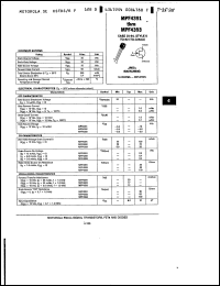 Click here to download MPF4391 Datasheet