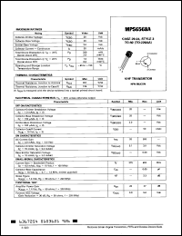 Click here to download MPS6568A Datasheet