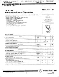 Click here to download MRAL2327-12H Datasheet