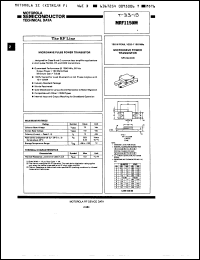 Click here to download MRF1150M Datasheet