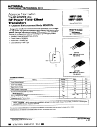 Click here to download MRF156R Datasheet